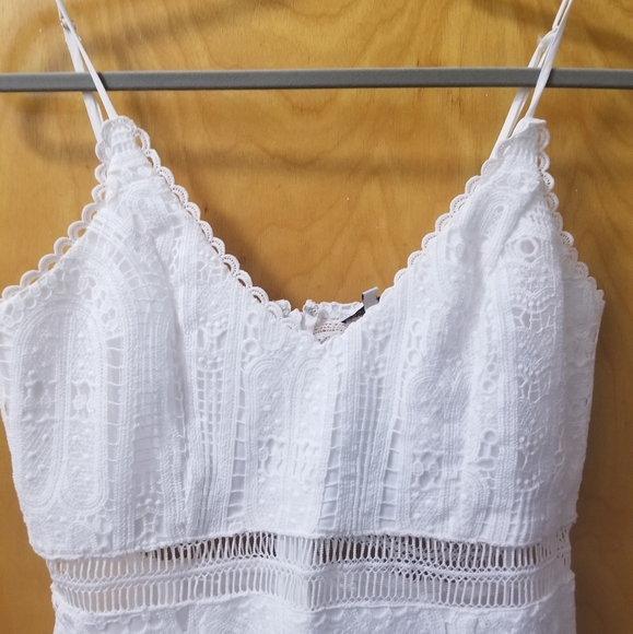 The Sunshine Crochet Mini Dress - Picture 4 of 11